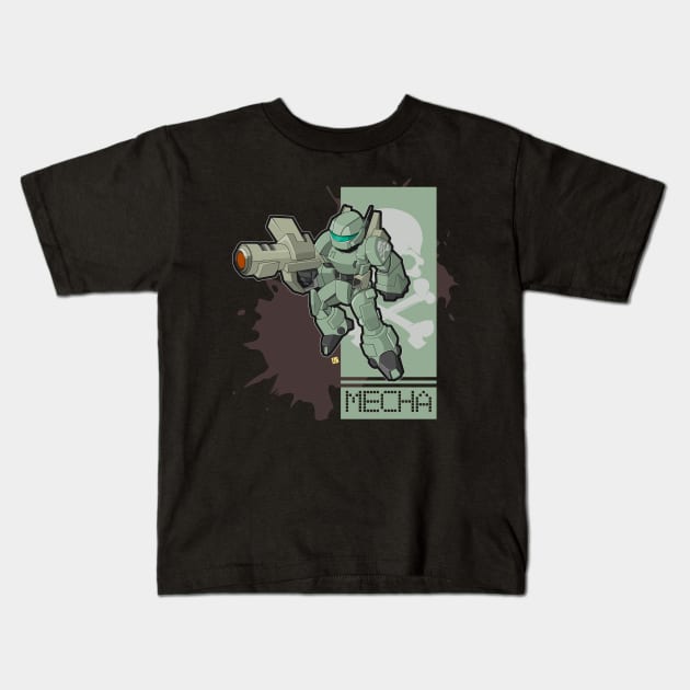 mecha Kids T-Shirt by vhzc